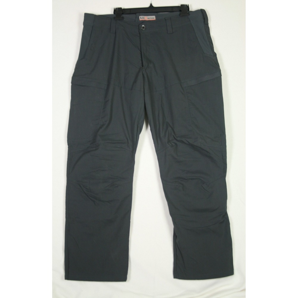 5.11 Tactical Apex Cargo Pants Mens 40x30 Gray Stretch Work Trousers 74434